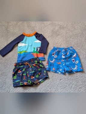 Bathing Suit- Rash Guard- 12 Months- Under Armour - Cat & Jack